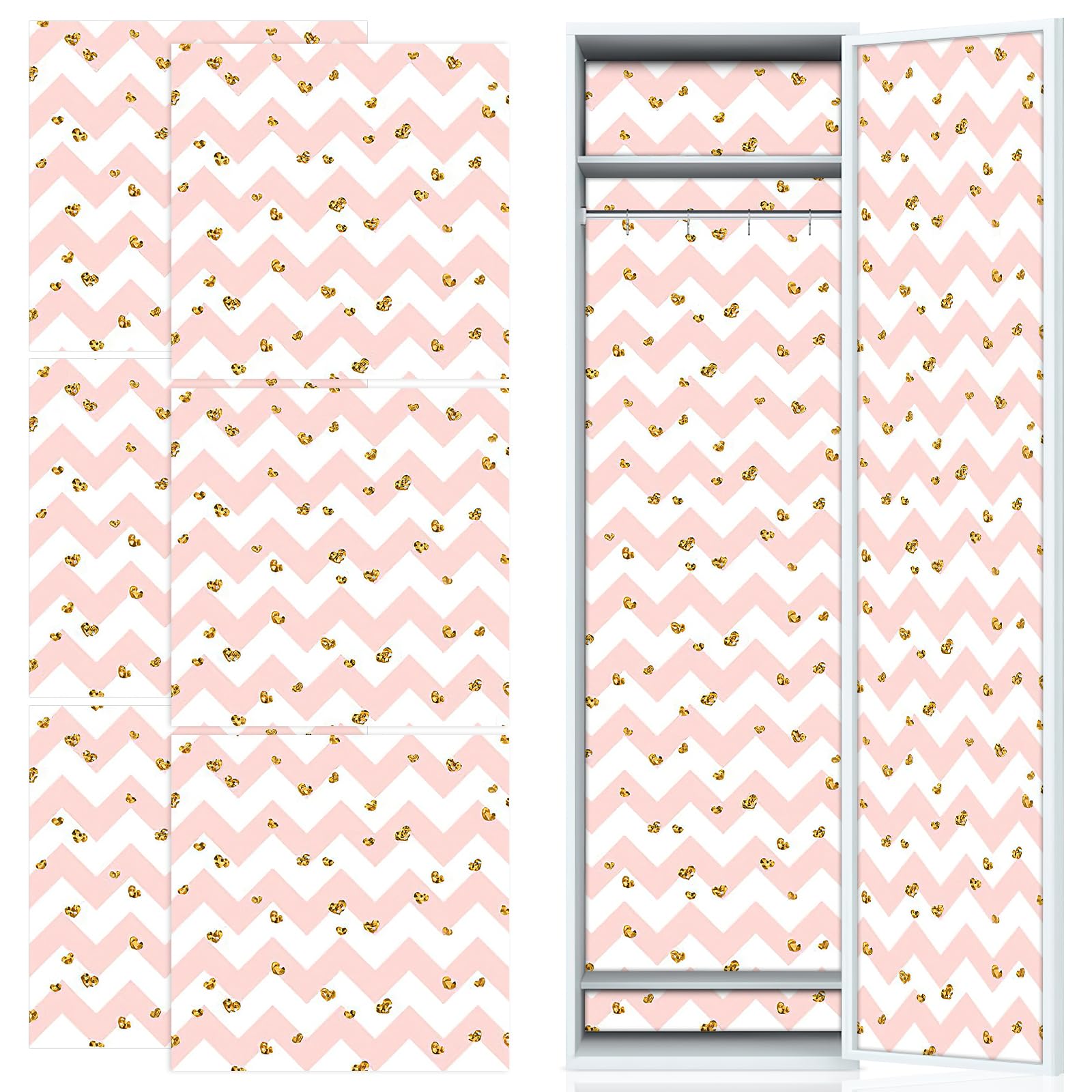 Amazon.com: rookea 6 Pcs School Locker Magnetic Wallpaper, 12